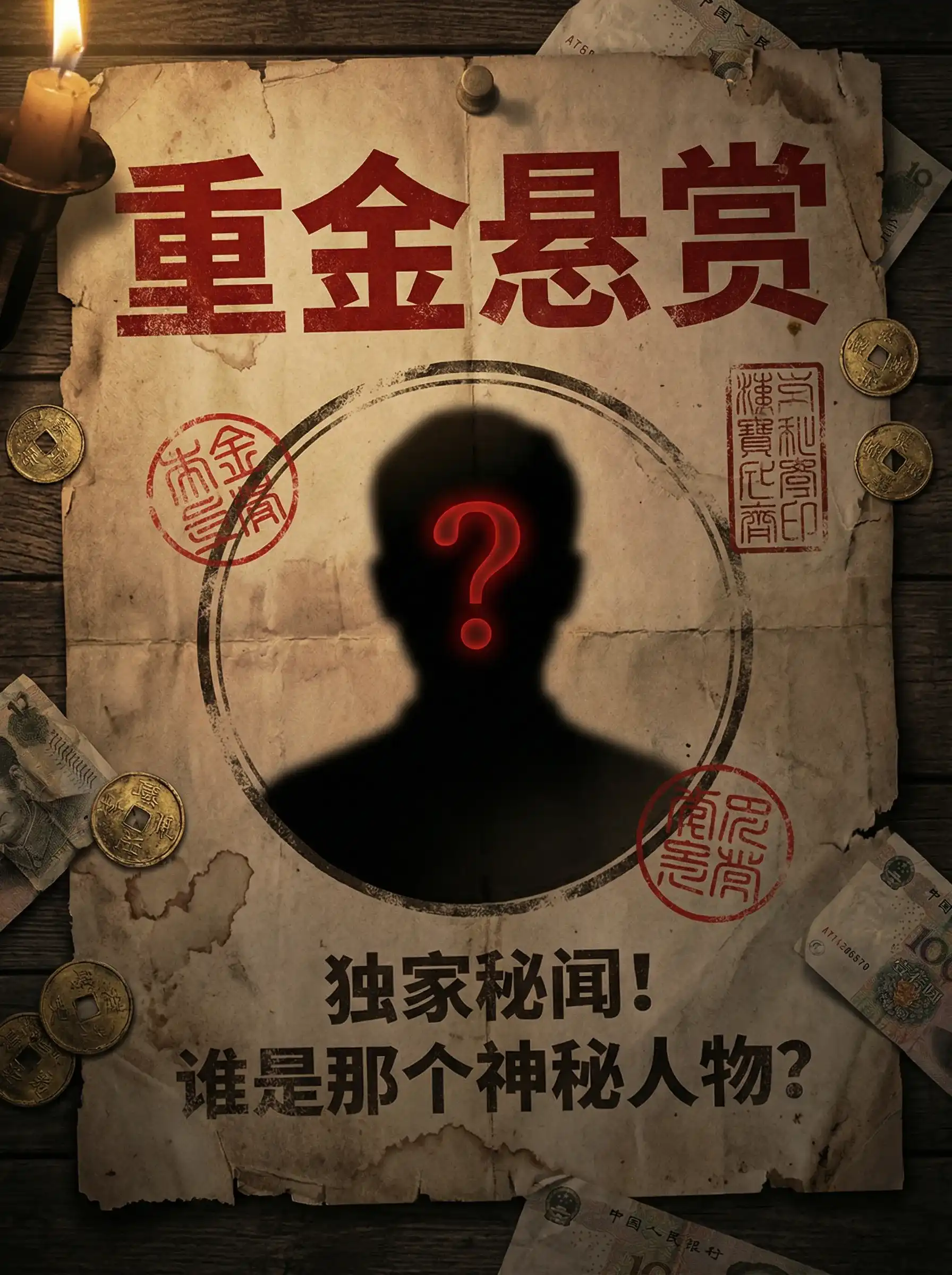 深情小k - 重金悬赏线索征集令